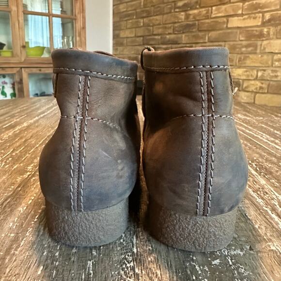 Collection by Clark’s Leather Wallaby Shoes Chukka Boots Brown Men’s Size 12 main image 5